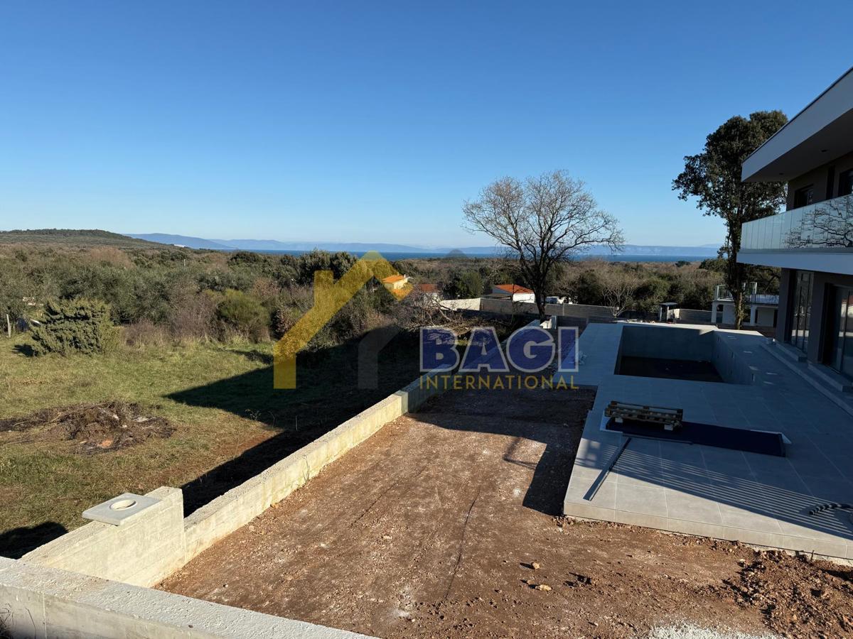 Villa-Ližnjan-Nuova costruzione con vista mare e piscina