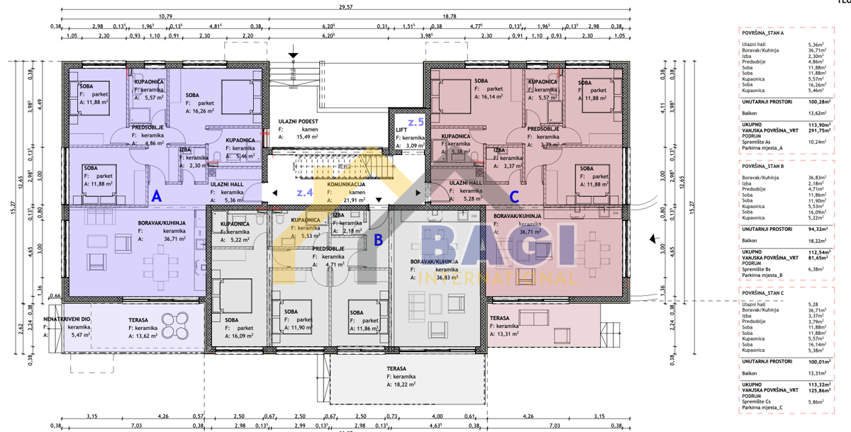 Appartamento Rovinj, 113m2