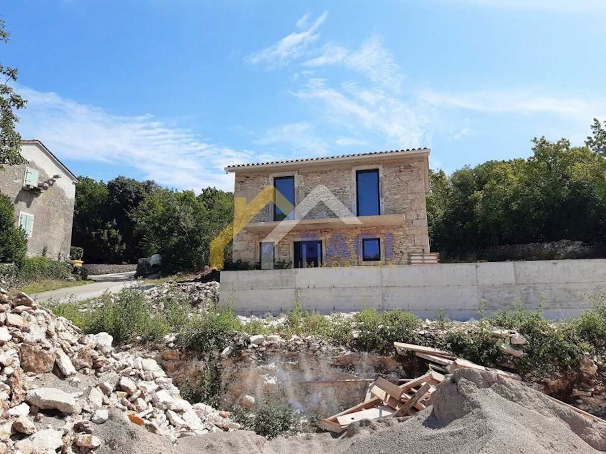 Casa con vista a 450 m dal mare Trget-Istria