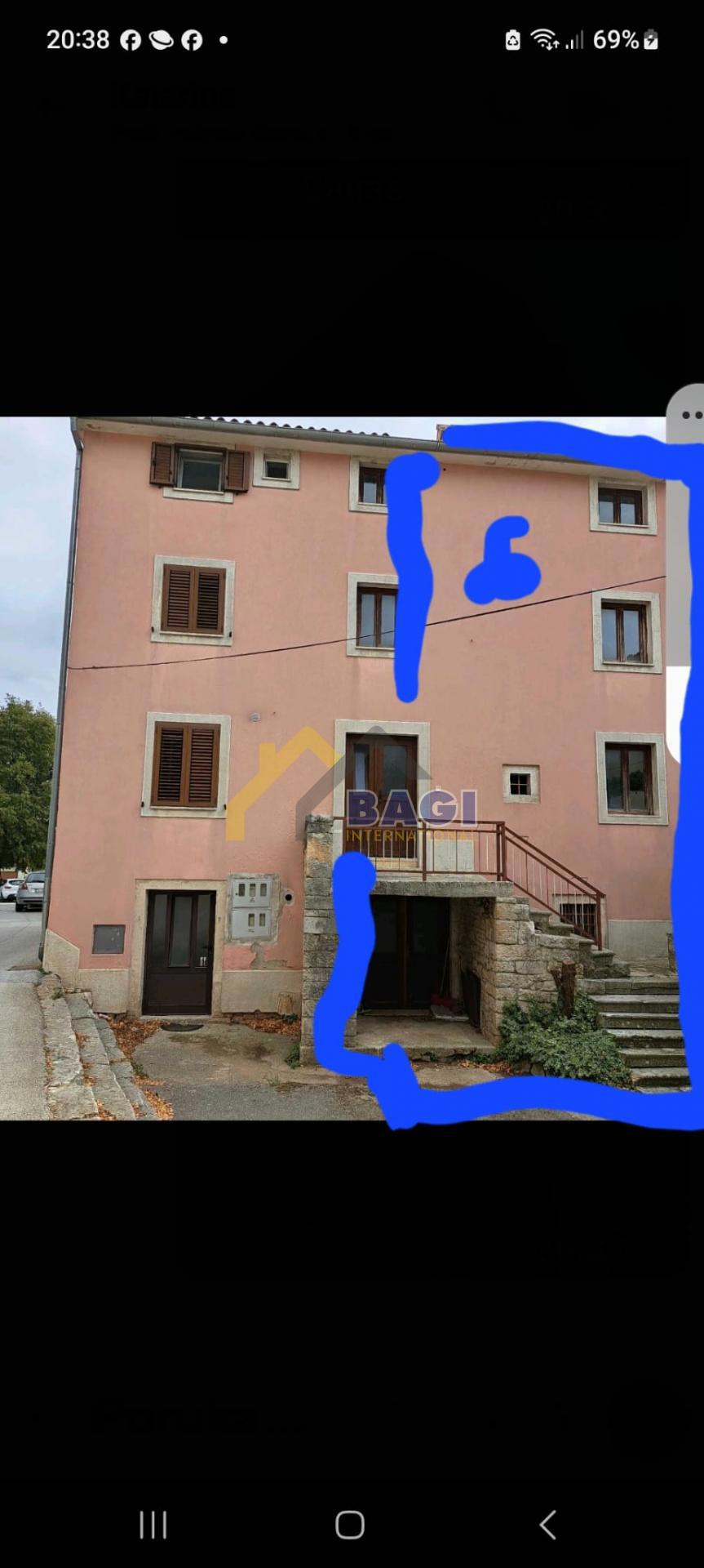 IN VENDITA A ŽMINJ CASA CON 3 APPARTAMENTI