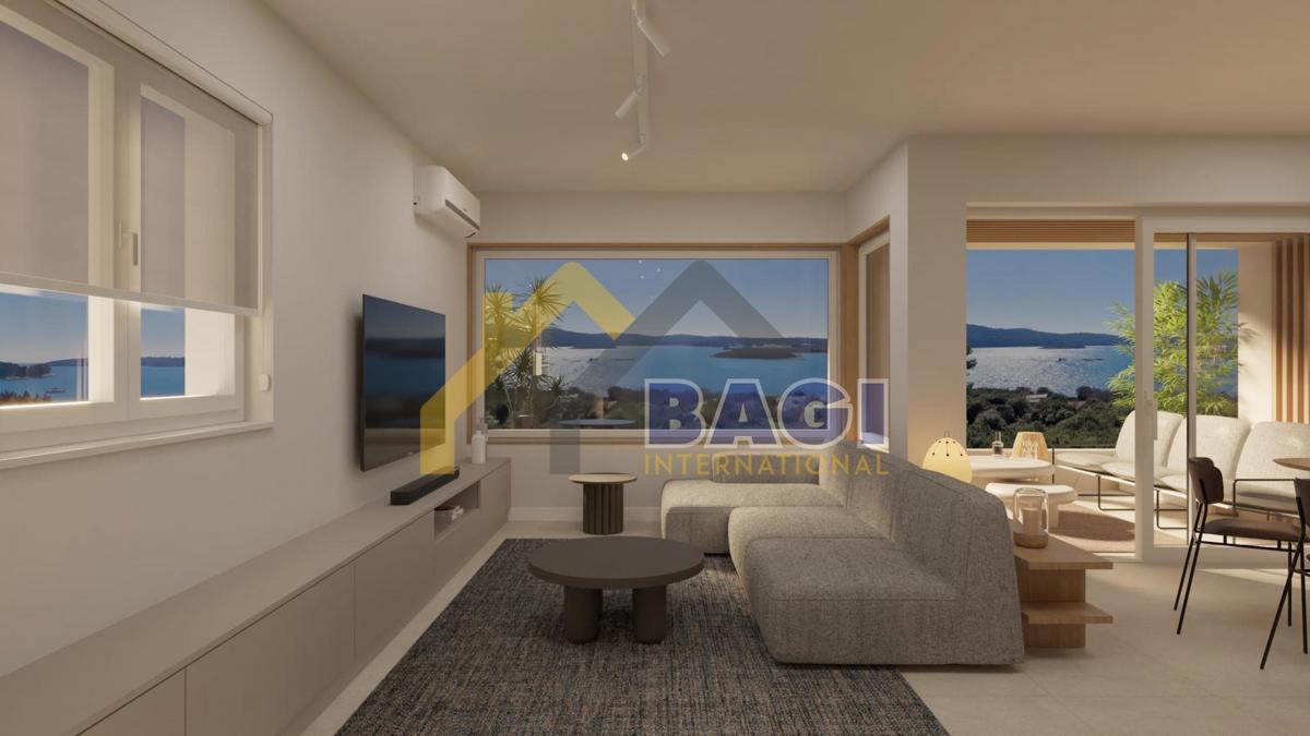 Prima fila sul mare! Appartamento di 88 m² in nuova costruzione, Medulin