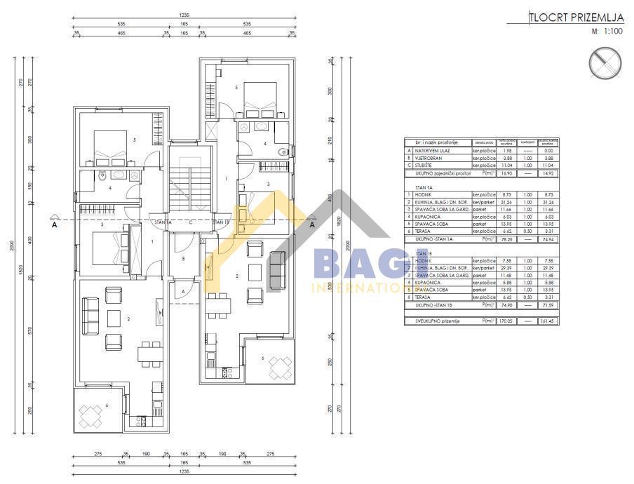 Terreno edificabile Vinkuran, Medulin, 846m2