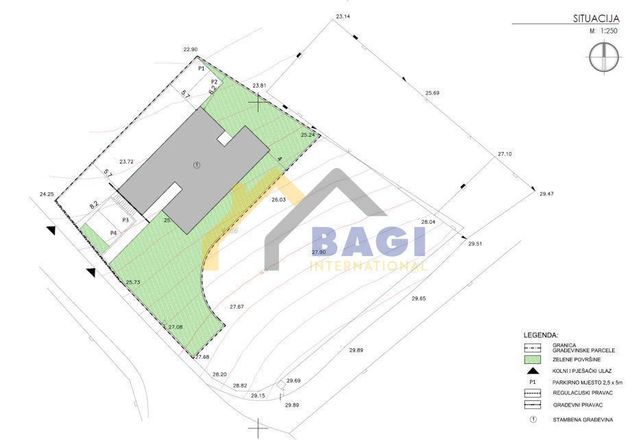 Terreno edificabile Vinkuran, Medulin, 846m2
