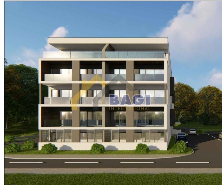 Pula Veli vrh-appartamento 89,30m2-1° piano con ascensore-garage-vicino al mare