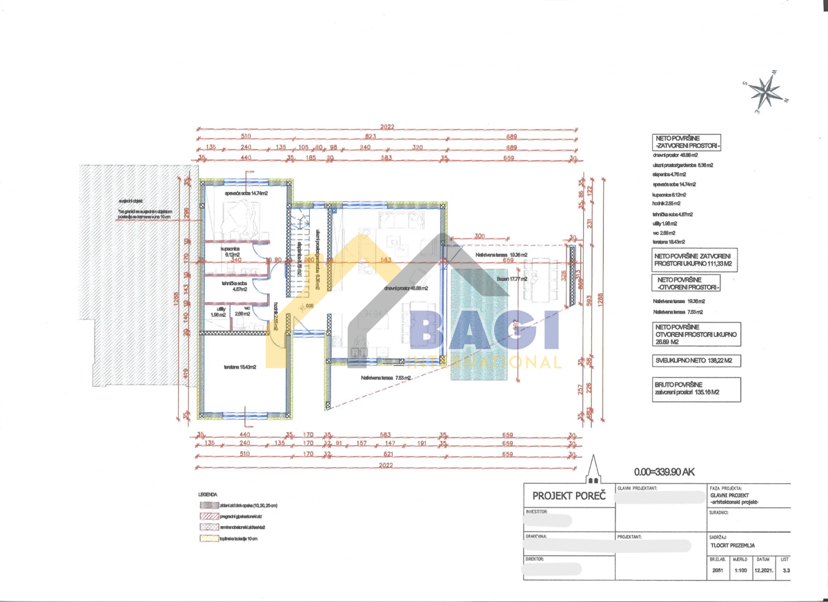 Terreno con Permesso di Costruire – Vižinada
