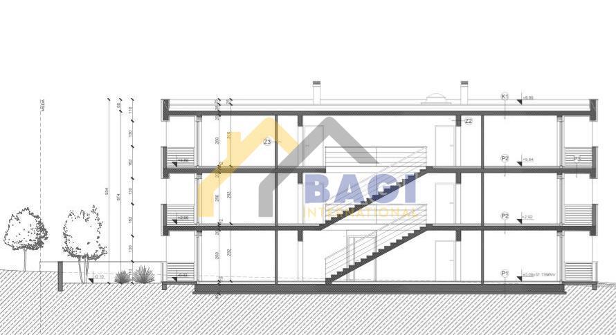 PULA-ŠIKICI- APPARTAMENTO A5- 64,19m2 DUE CAMERE DA LETTO-DUE POSTI AUTO