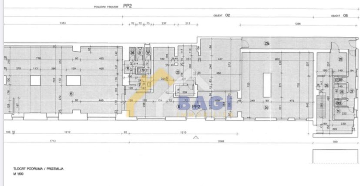 Commerciale Donji grad, Donji Grad, 333,80m2