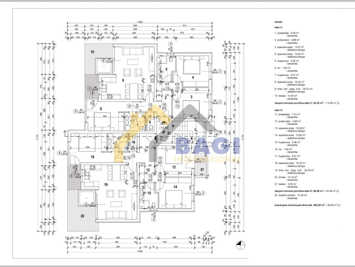 POREČ-Appartamento di lusso-Vista mare-2 pacchetti