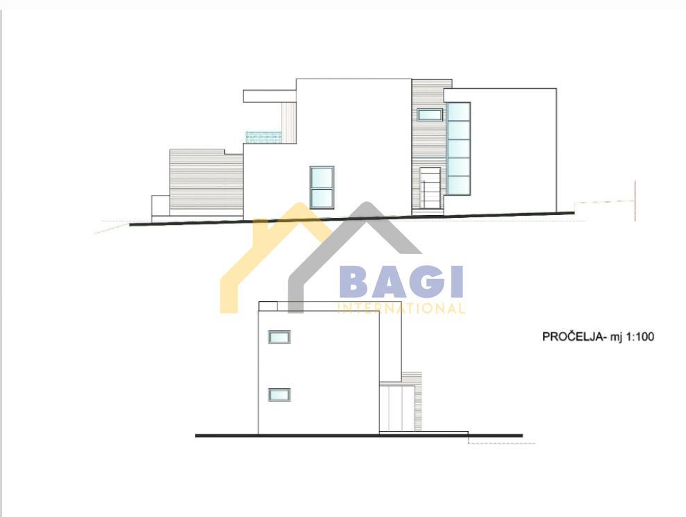 TERRENO EDIFICABILE IN POSIZIONE ECCEZIONALE CON PERMESSO DI COSTRUZIONE CON VISTA A 50 m DAL MARE