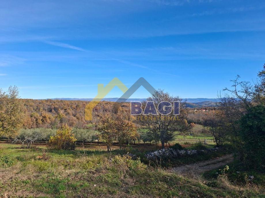 Terreno edificabile con fondazioni realizzate – Vižinada