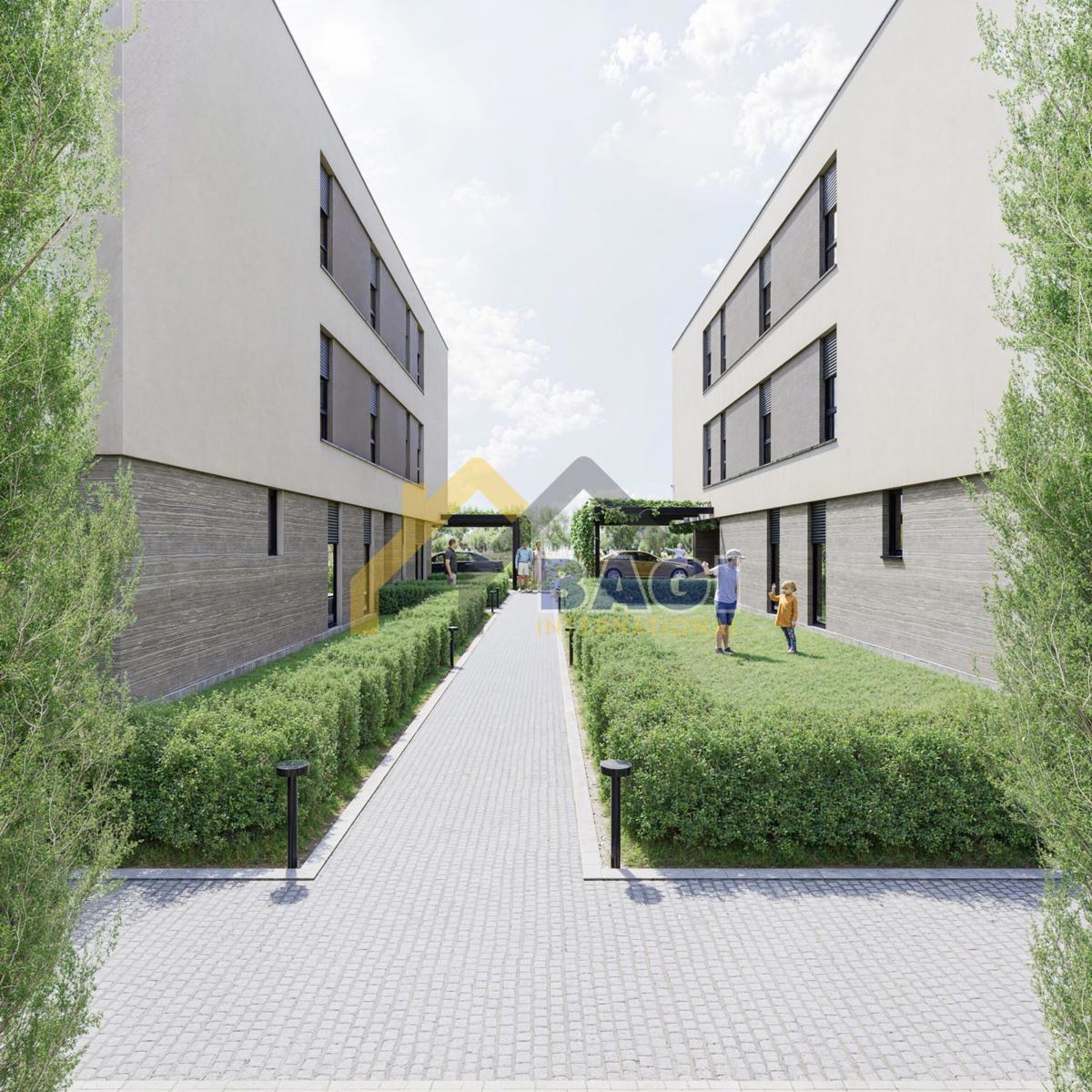 Nuova costruzione Fažana-Appartamento D2-134,53m2-Giardino-124m2-Due posti auto