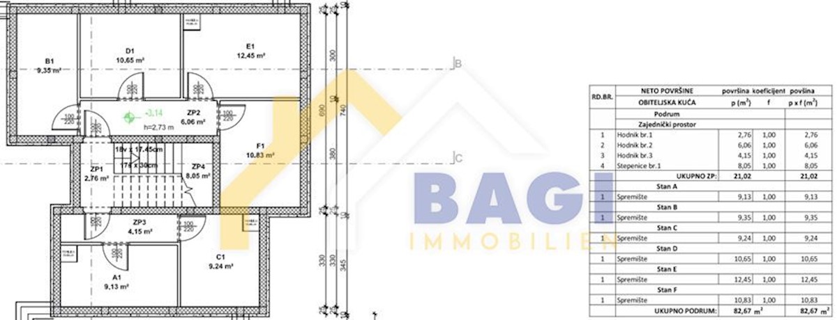 Appartamento Rovinj, 133,40m2