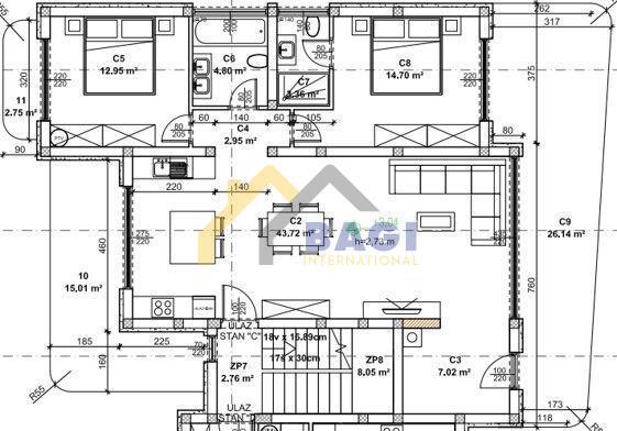 Appartamento Rovinj, 133,40m2