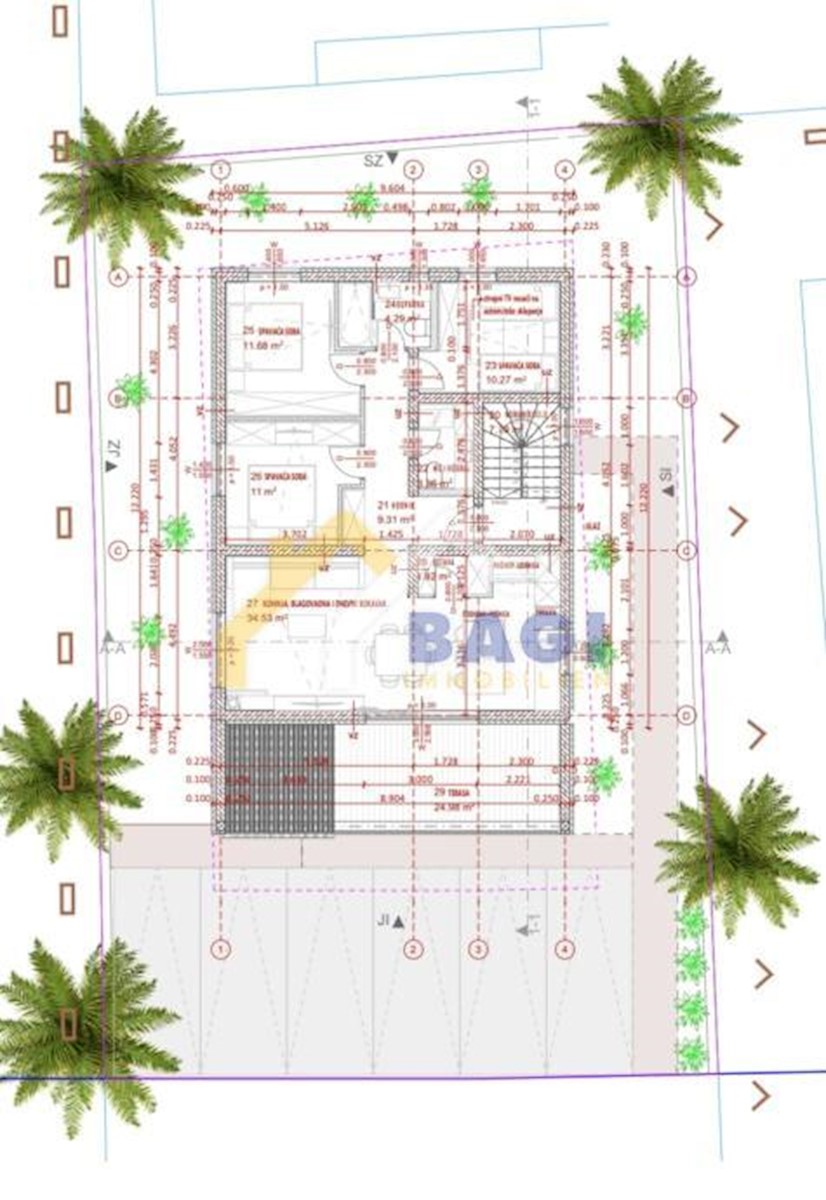 Appartamento Plovanija, Zadar, 141m2