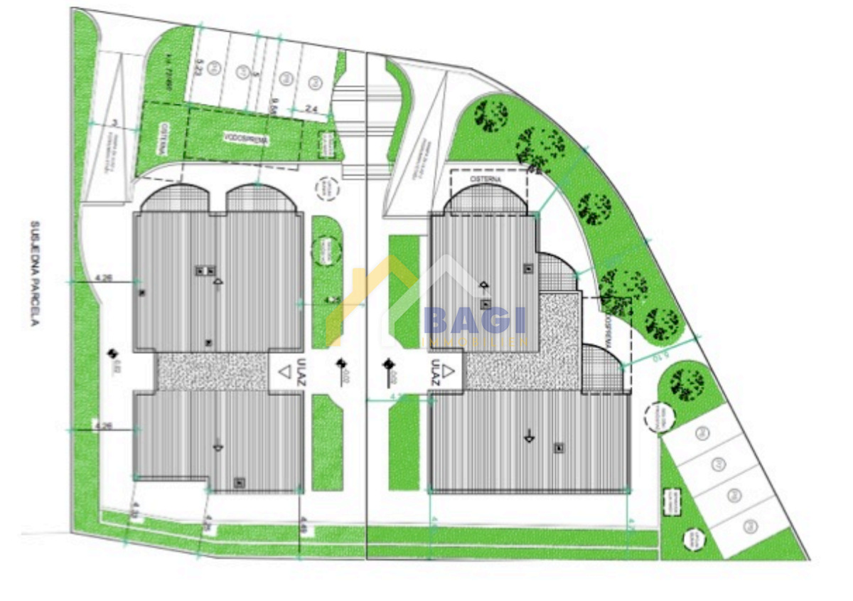 Appartamento Ljubač, Ražanac, 87,79m2