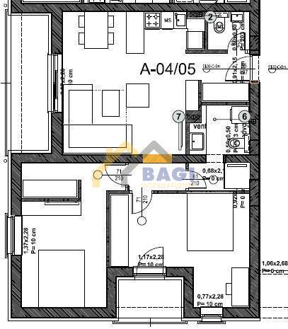 Appartamento Jezera, Tisno, 79,58m2
