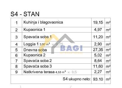 ISTRIA - POLA Appartamento al 1° piano, NUOVA COSTRUZIONE