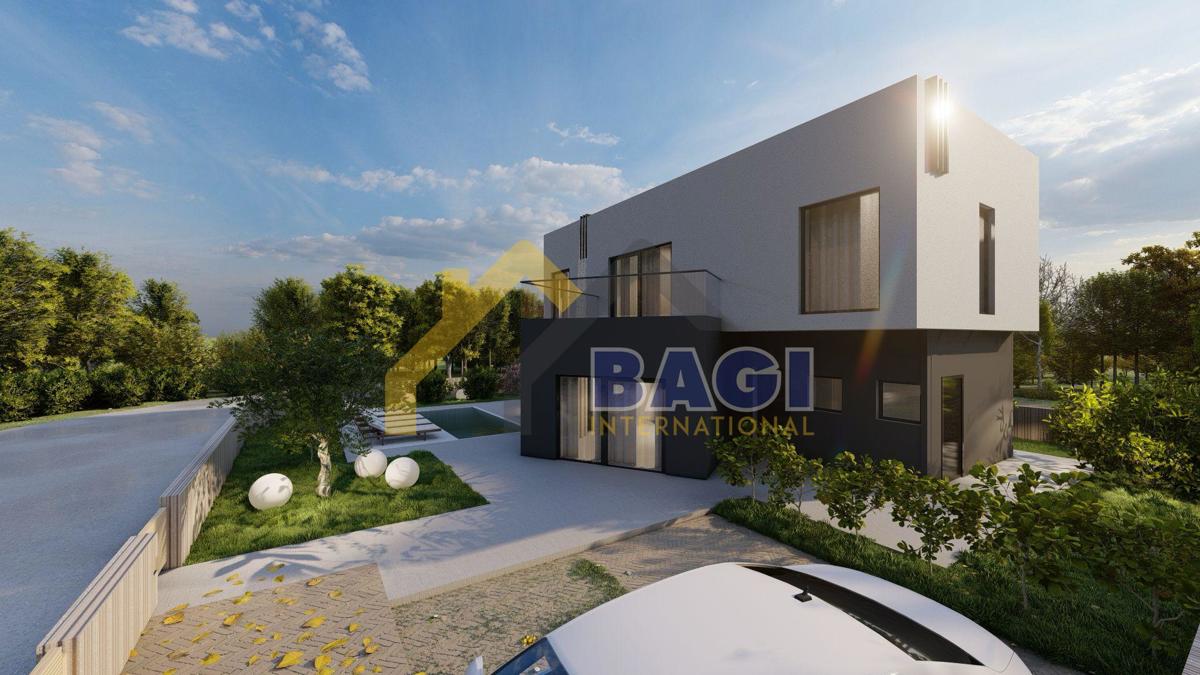 Fasana - Terreno edificabile con permesso per una casa con piscina