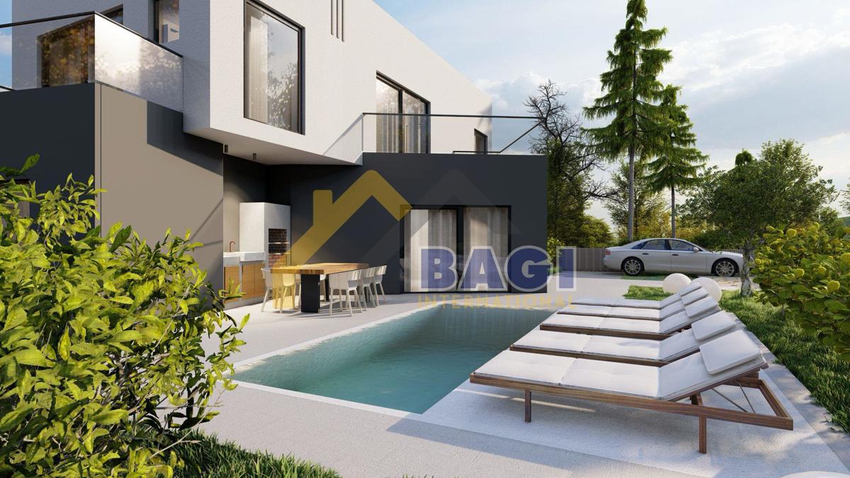 Fasana - Terreno edificabile con permesso per una casa con piscina