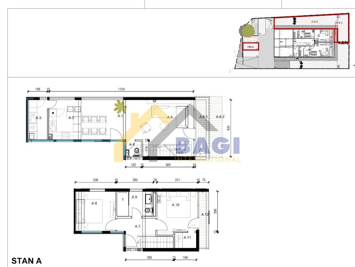 Rovigno-Appartamento-Giardino-Garage-Cortile-Parcheggio-Nuova costruzione