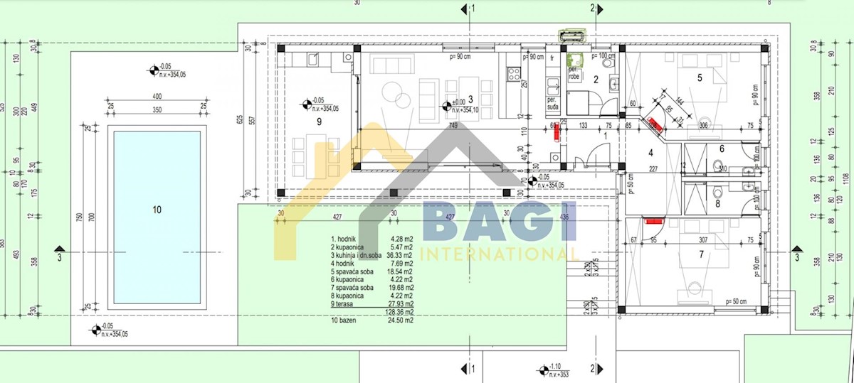 Dintorni di Gimino È iniziata la costruzione di una casa unifamiliare con piscina!