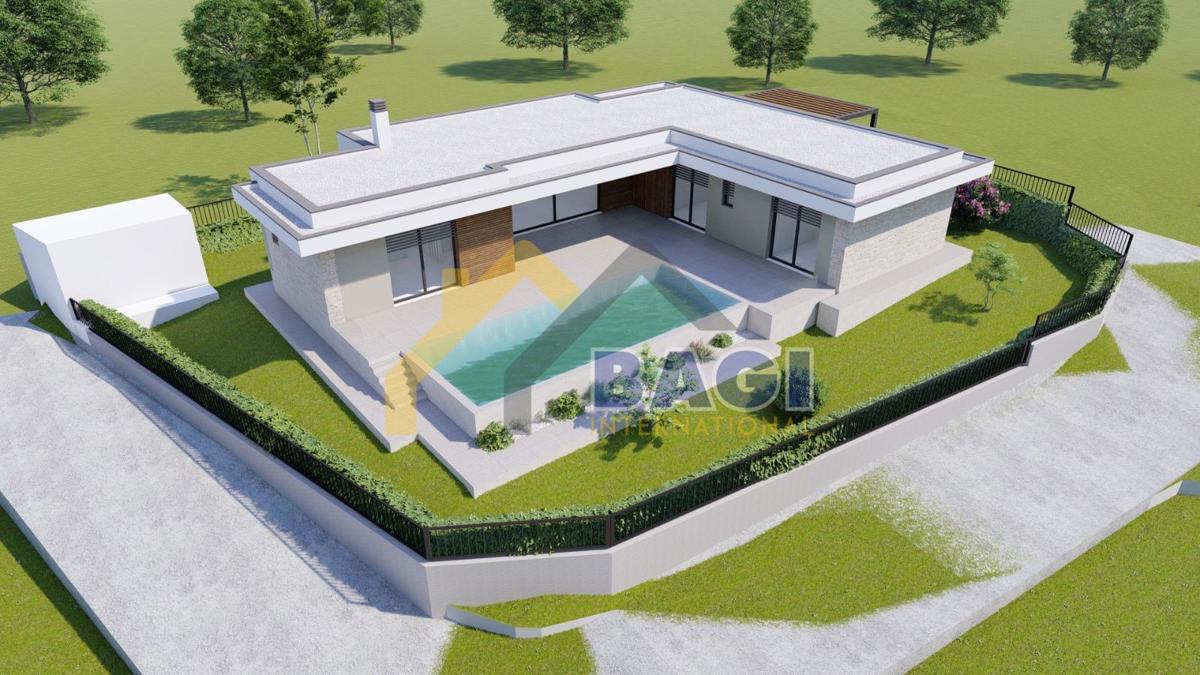 Galižana – Terreno con permesso e progetto di villa