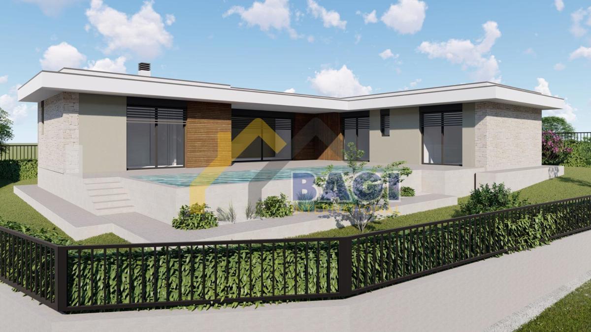 Galižana – Terreno con permesso e progetto di villa