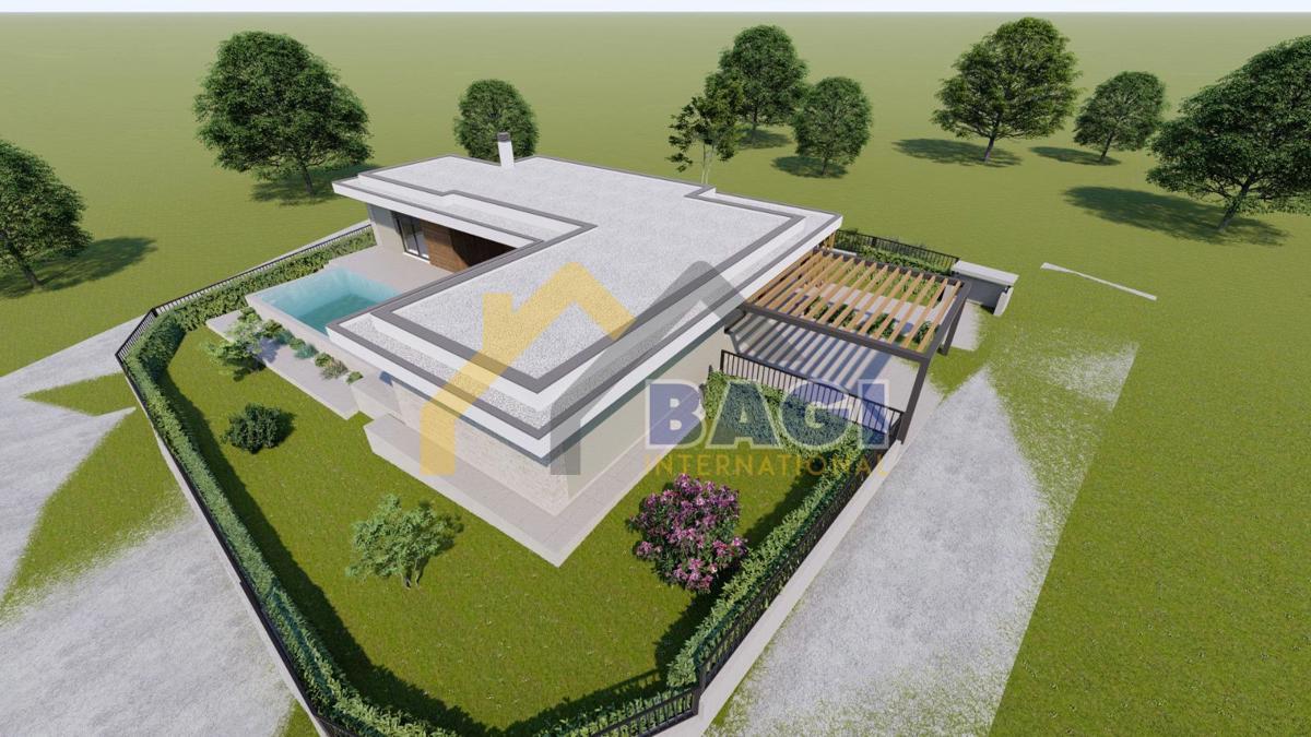 Galižana – Terreno con permesso e progetto di villa