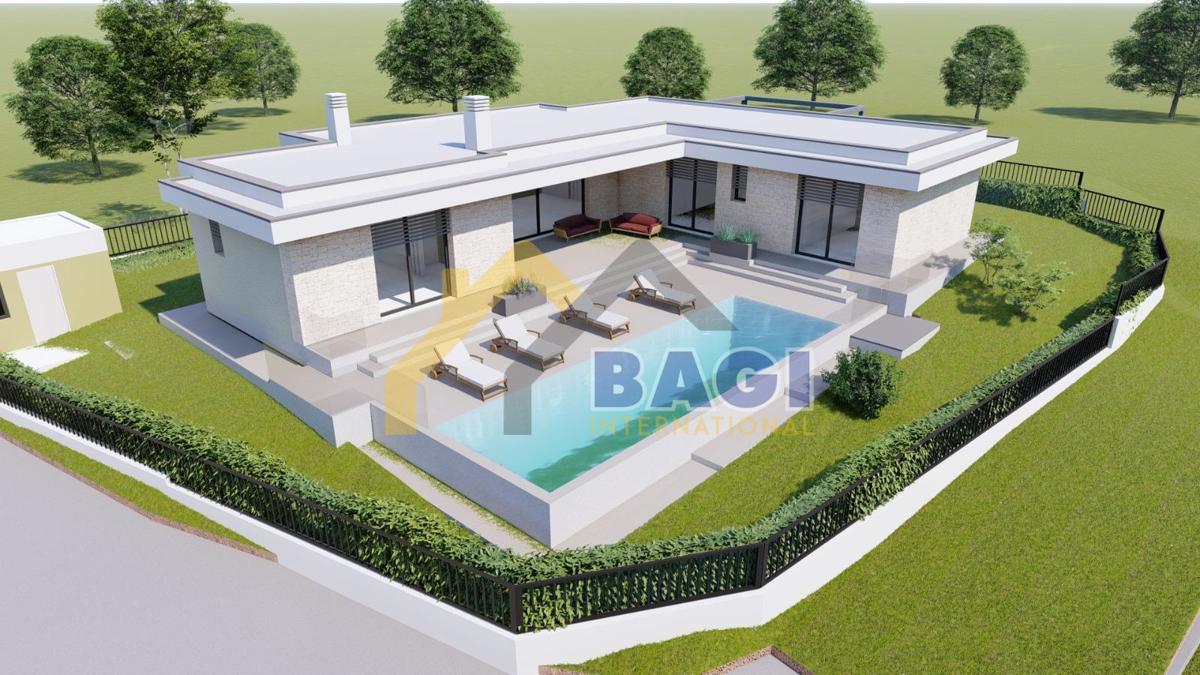 Galižana – Terreno con permesso e progetto di villa