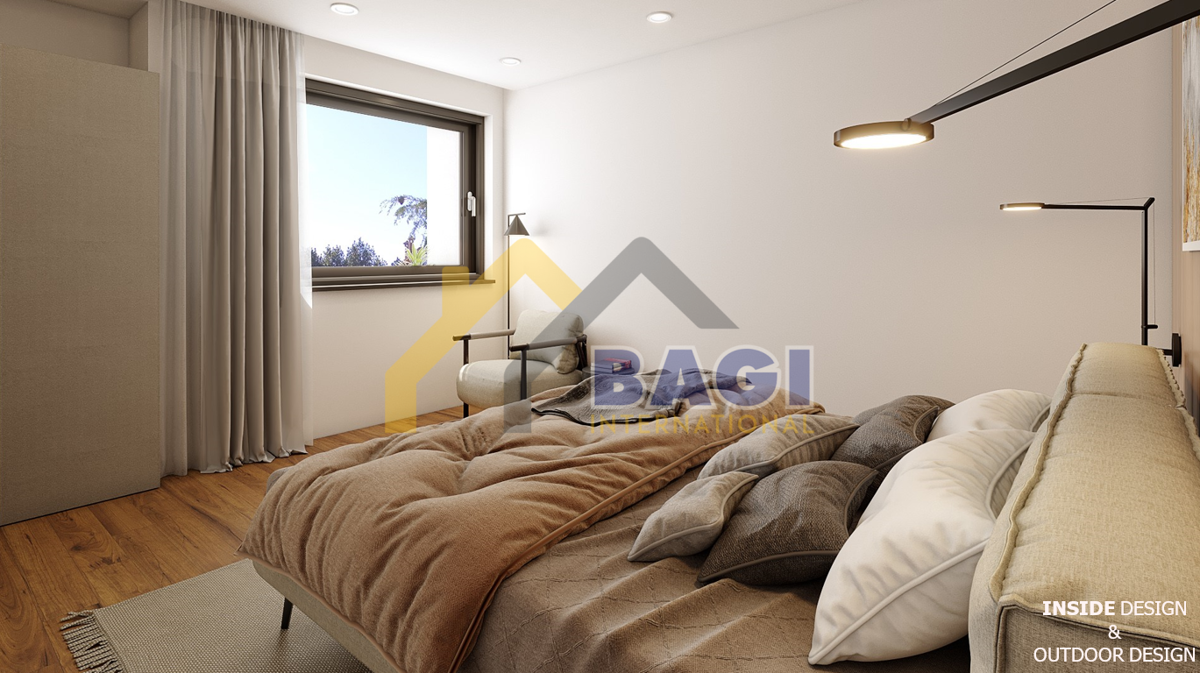 Rovigno-appartamento di lusso con giardino a 400 metri dal mare!