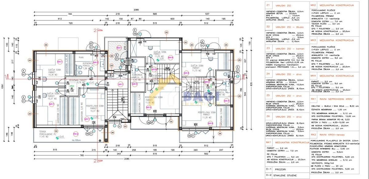 Appartamento Vodice, 81,01m2