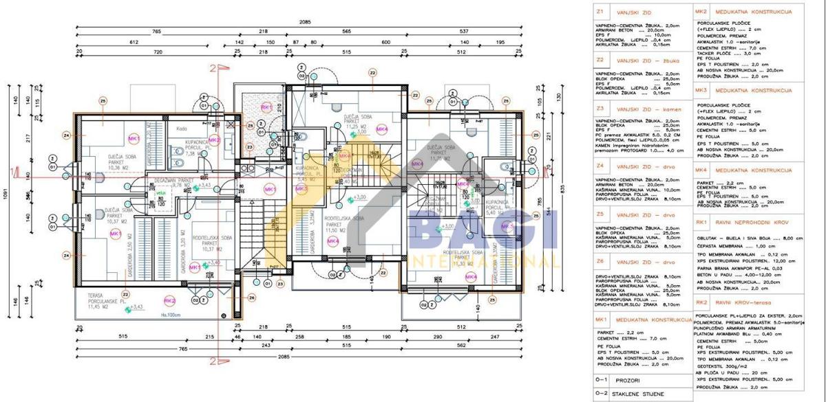 Appartamento Vodice, 81,01m2