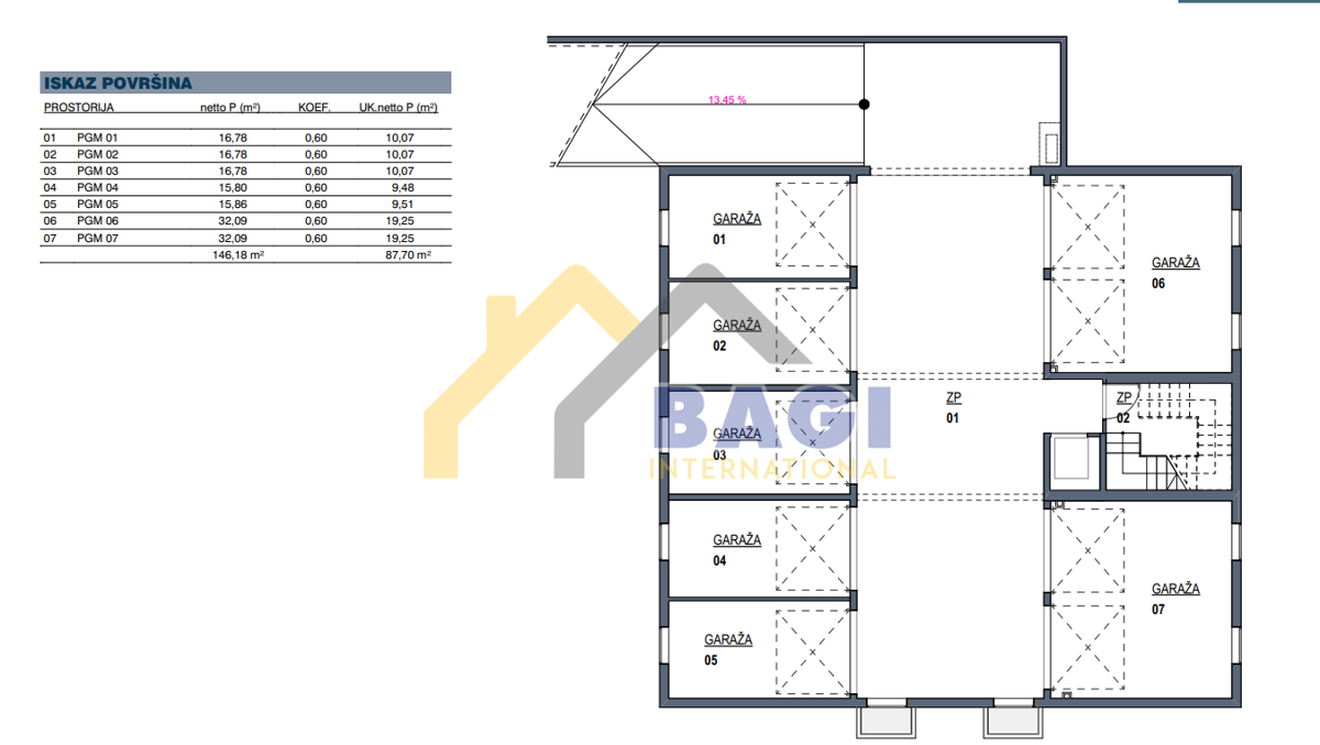 Appartamento Melada (Maslina), Zadar, 83,81m2