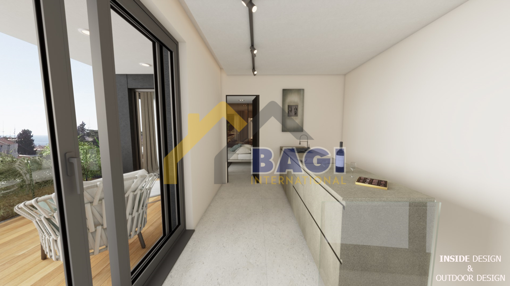 Attico di lusso Rovigno 199m2 - vista mare!