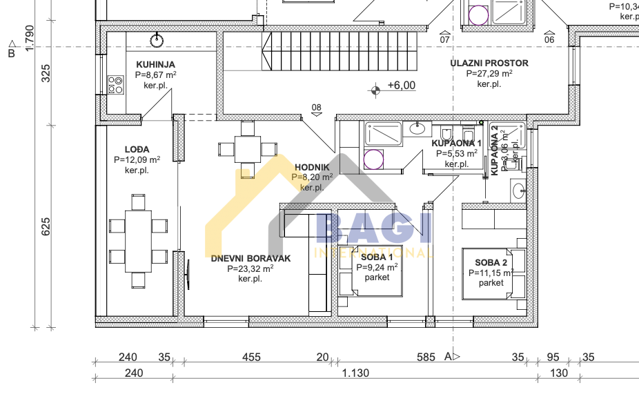 Attico di lusso con vista mare!