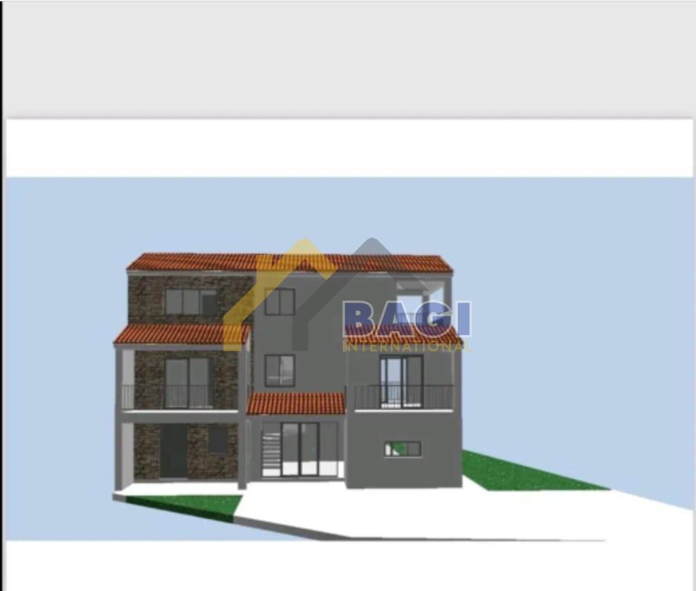 Vecchia casa in pietra d'Istria su un terreno di 493 m2