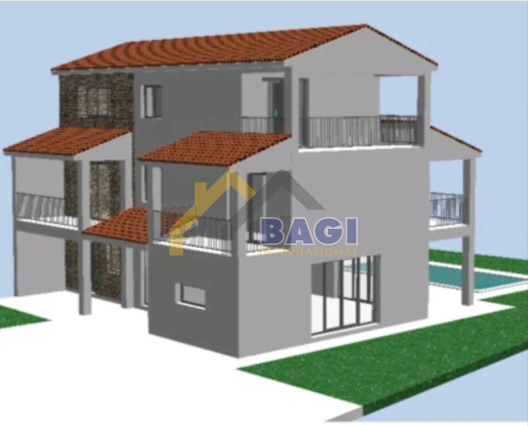 Vecchia casa in pietra d'Istria su un terreno di 493 m2