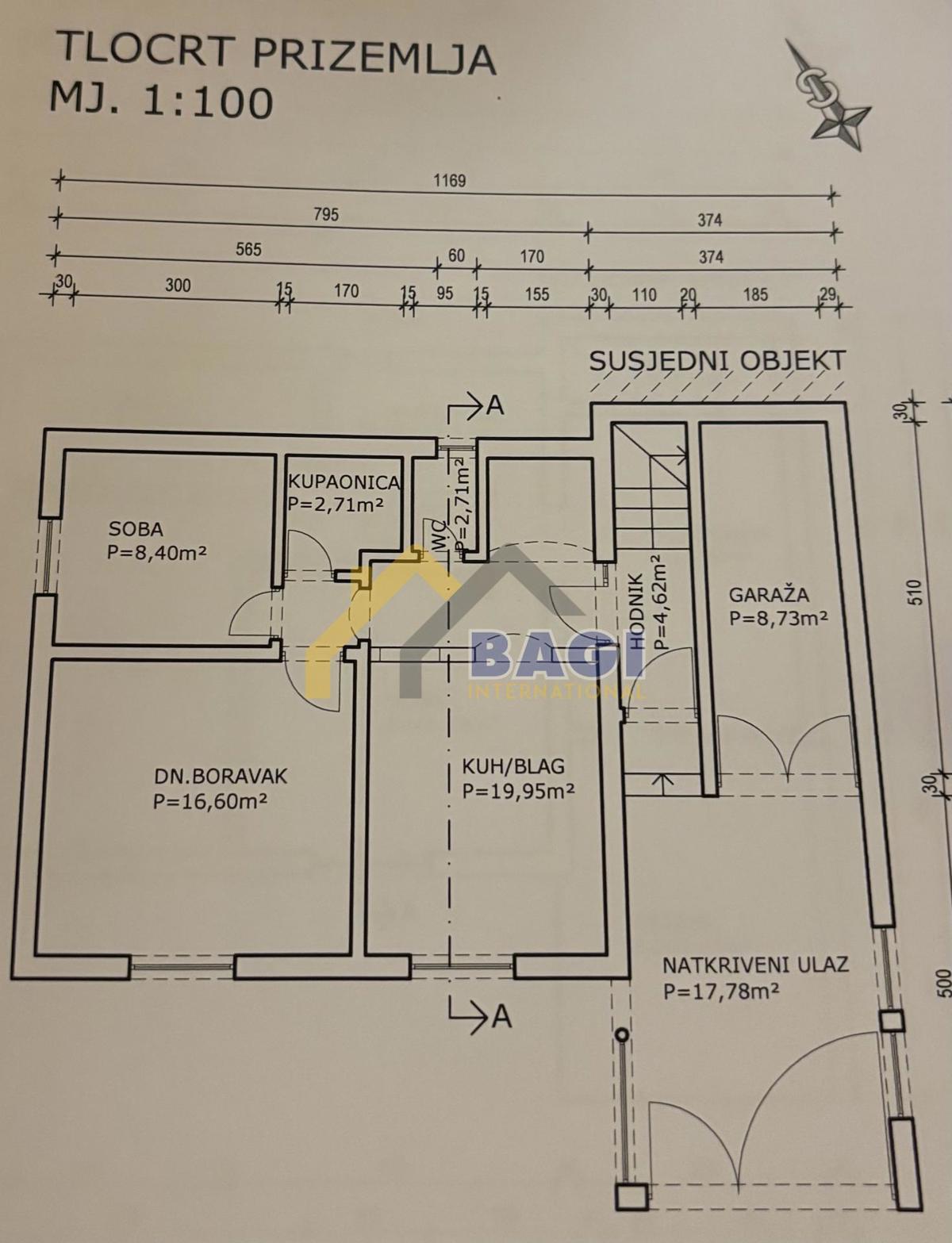 Appartamento Dubrava, 59,10m2