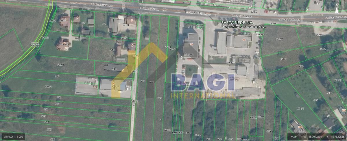 Terreno edificabile Sveta Nedelja, 1.420m2