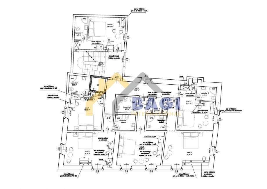 Casa Grad, Šibenik, 812m2