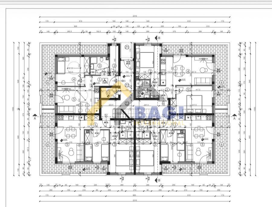 PULA ŠIKICI APPARTAMENTO B1-51,03m2-PARCHEGGIO-NUOVA COSTRUZIONE