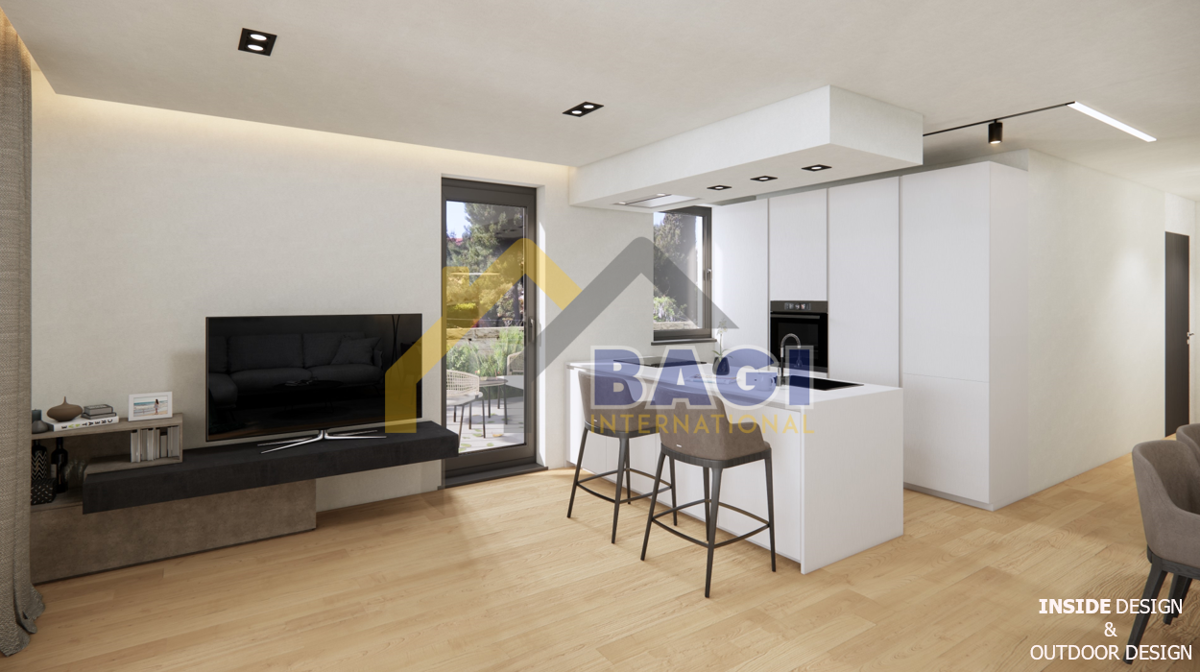 Rovigno-Appartamento di lusso al piano terra a 400 metri dal mare!