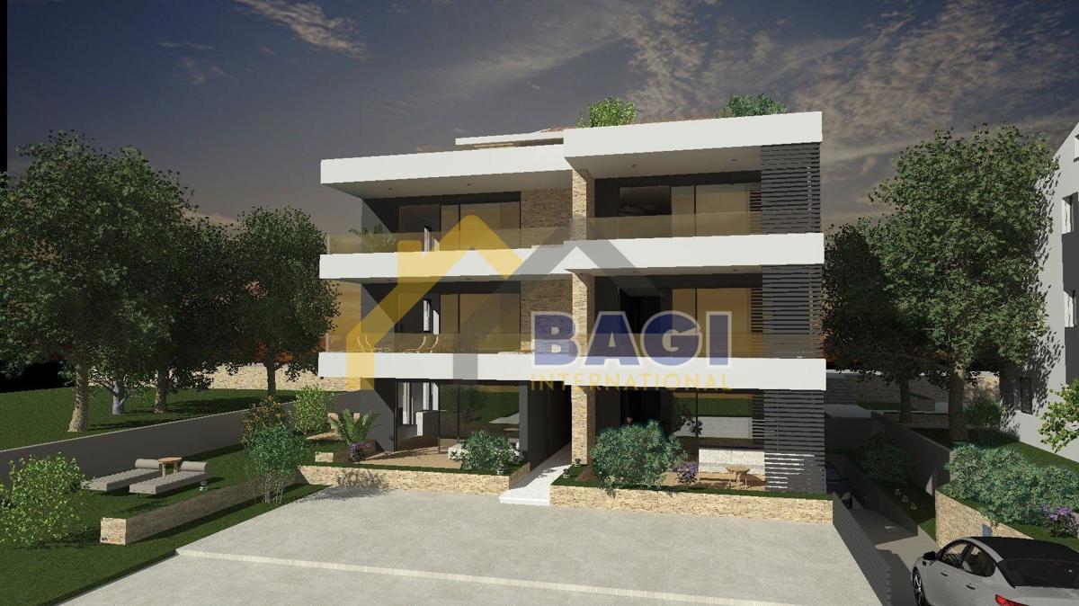 Rovigno-Appartamento di lusso al piano terra a 400 metri dal mare!