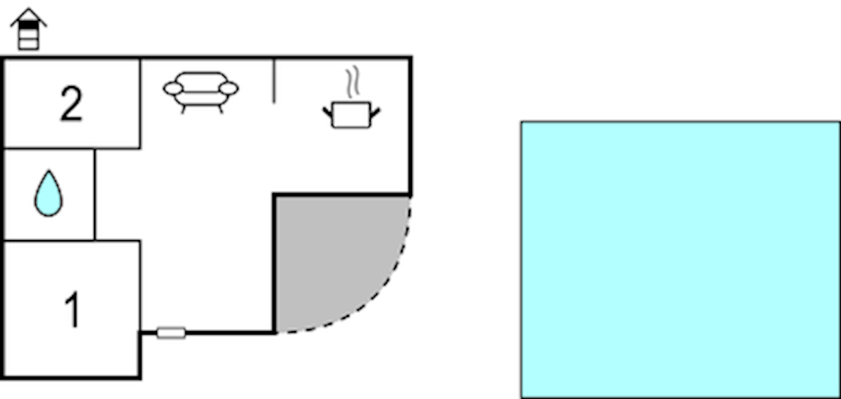 Appartamento Barbariga, Vodnjan, 40m2