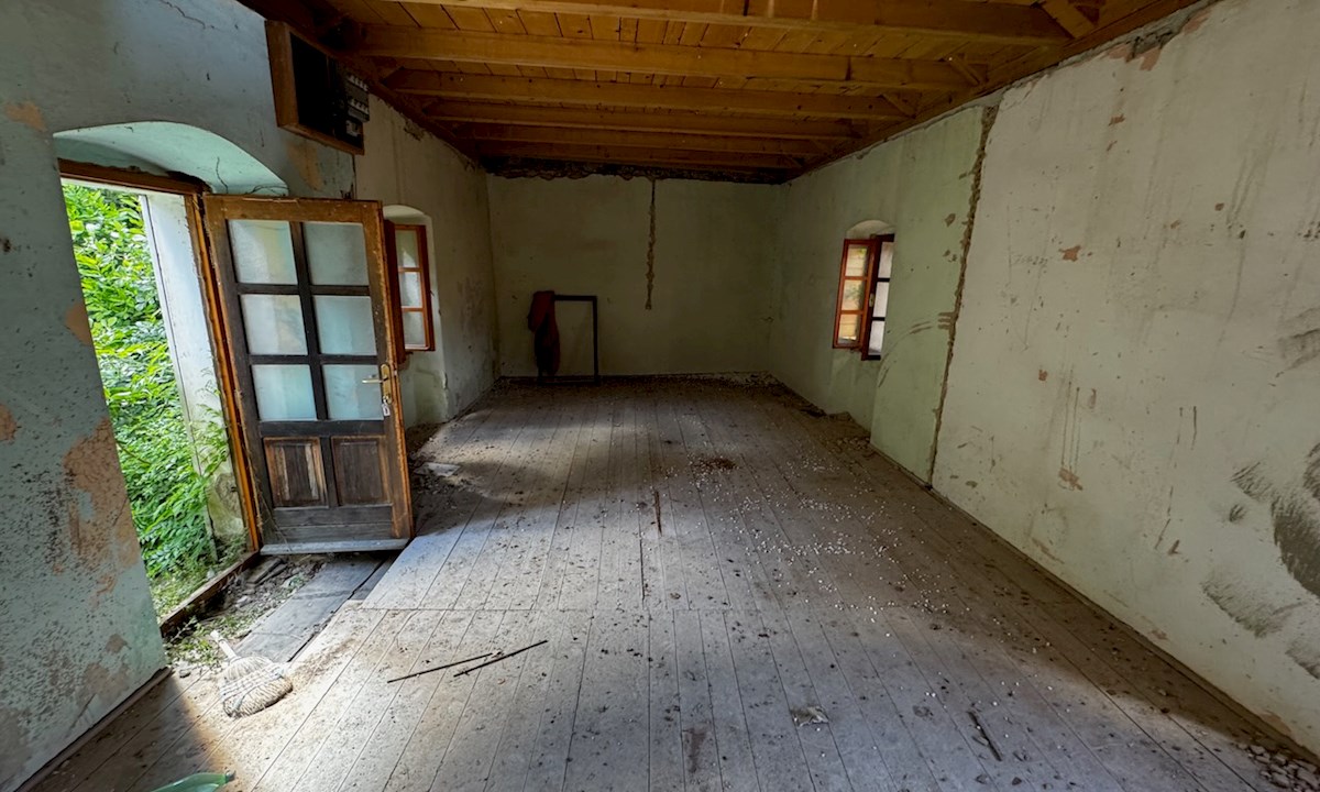 Casa in pietra con giardino e terreno Dol, isola di Hvar
