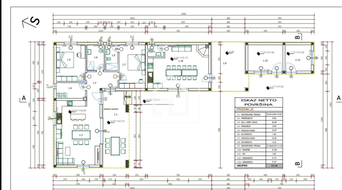 Terreno Peruški, terreno edificabile con progetto e permesso di costruire.