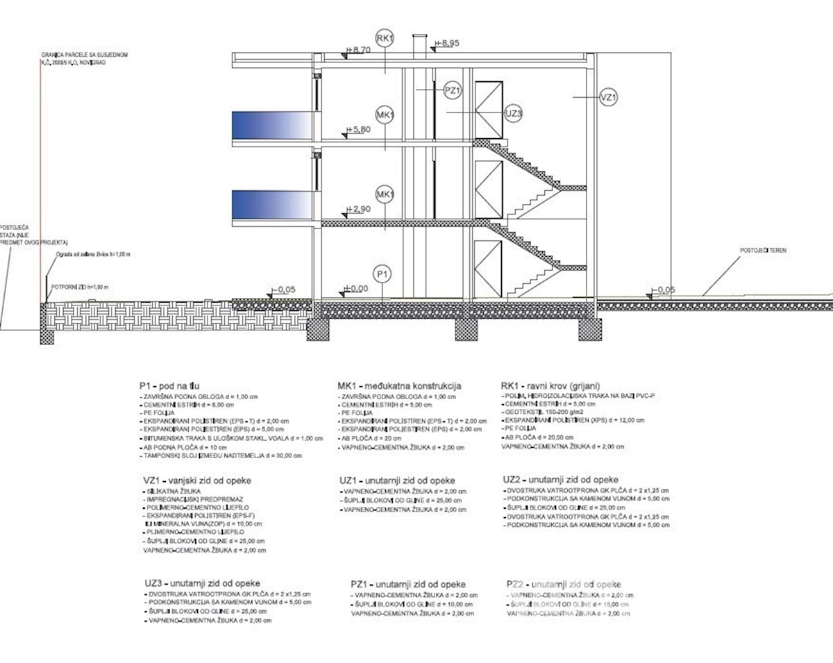 Appartamento al secondo piano della nuova palazzina S 8