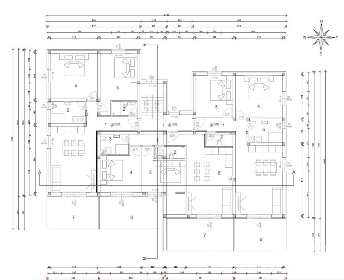 Appartamento al secondo piano della nuova palazzina S 8