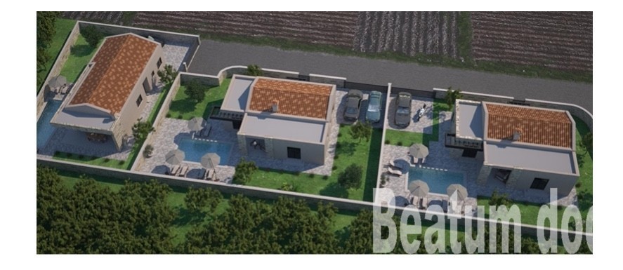 Villa con piscina, zona di Dignano