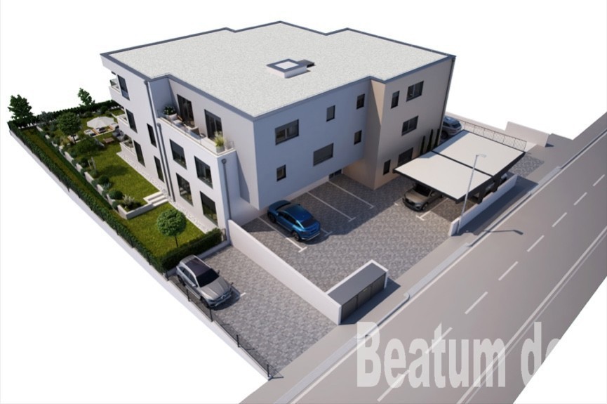 Appartamento del primo piano , nuovo edificio, Vista mare, Novigrad